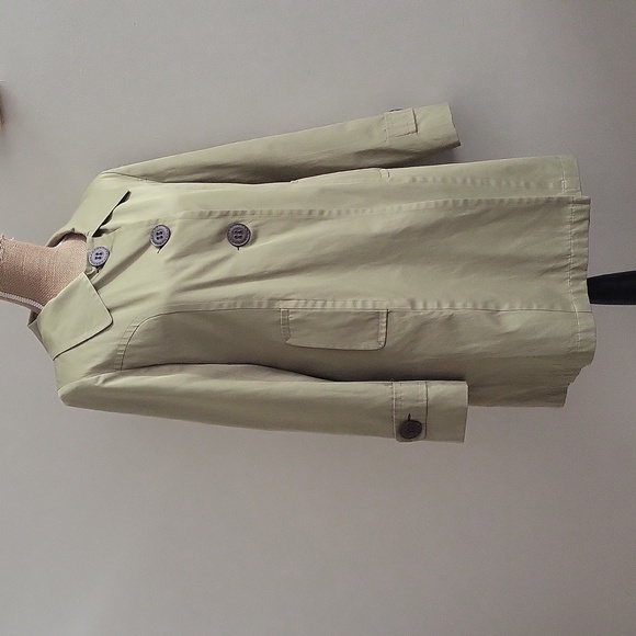 light weight Trench coat Olive green in size 6 By Novelti - Picture 10 of 17